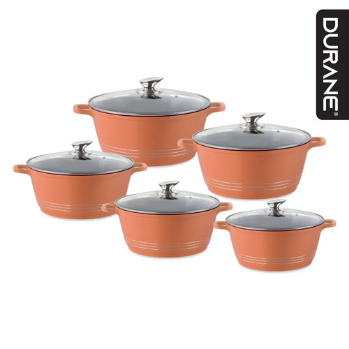 Pot set copper cast - pot, stock