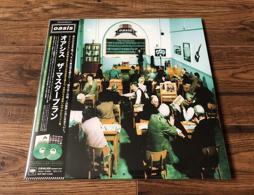 Oasis the masterplan 2lp green - oasis,