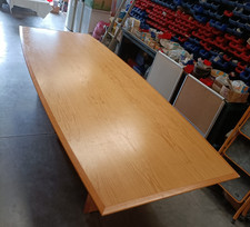 Prestigious Bow Shaped 1.2m x 3m Meeting Executive Board Room Table