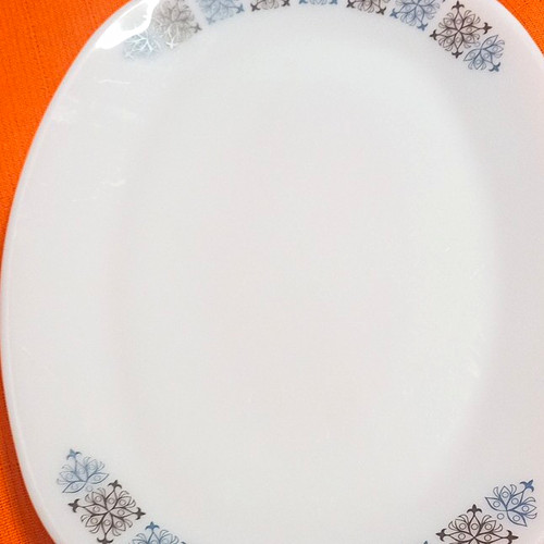 Oval steak plate vintage jaj - oval,