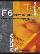 ACCA F6 Study Text - Taxation