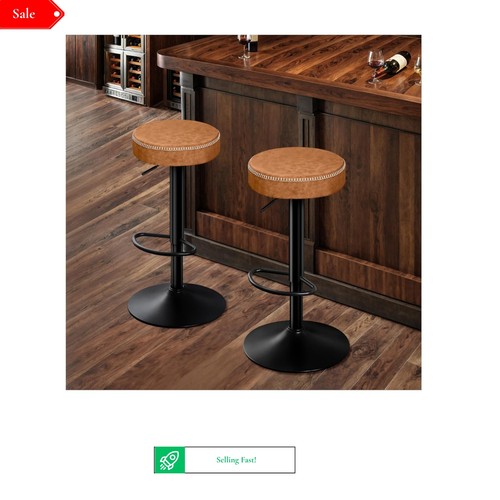 Set brown swivel - of,