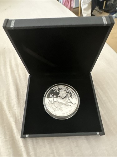 2007 silver panda case 1oz - in,