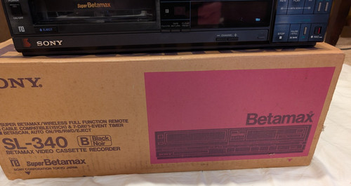 Sony betamax hfr70 video - sl-hfr70,