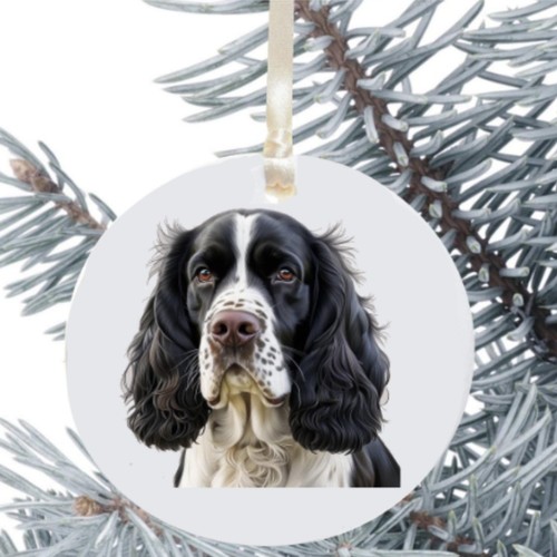 Springer spaniel dog - dog, hanging