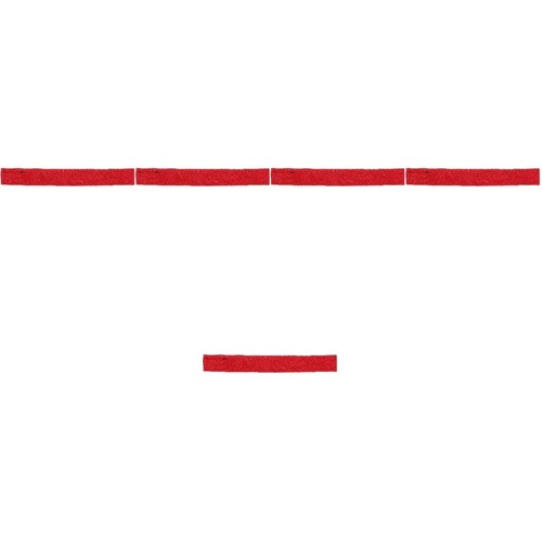 Pack red fishing rod - pack,