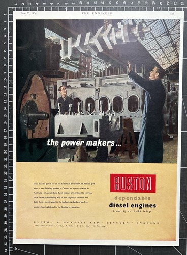 Ruston hornsby diesel - &,