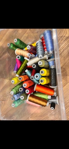 Embroidery thread bundle