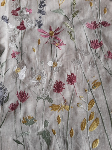 John lewis linen blend cream - ,