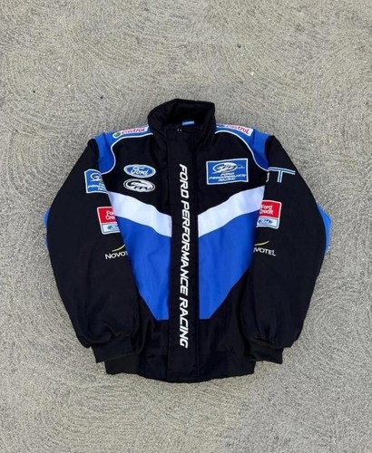 Vintage ford racing embroidery - vintage,