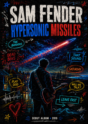 Sam fender memorabilia - fender, music