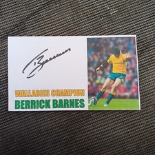 Berrick Barnes hand signed