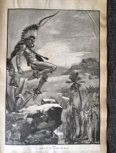 Antique bernard munns native - antique,