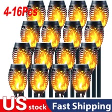 4-16Packs Solar Torch Lights