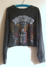 Bershka x Ramones Cropped