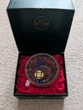 THOMAS WEBB  LEAD CRYSTAL