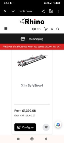Rhino safestow ladder - rhino,