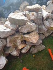 Pond Or Rockery Rocks Stone 50 Pieces 30 X 20cm Used