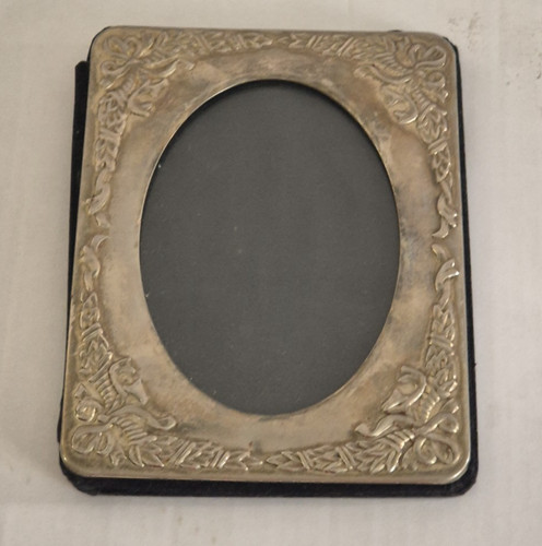 Vintage silver plated photo - plated,