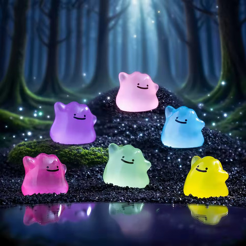 6pcs pokemon ditto figure set - ditto,