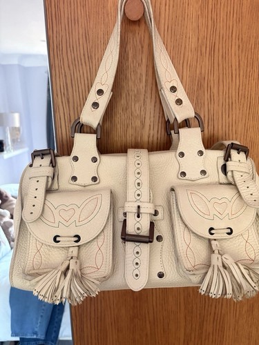 Mulberry roxanne coconut glove - coconut,