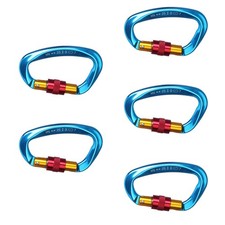 Set of five 25KN D Shape Duty