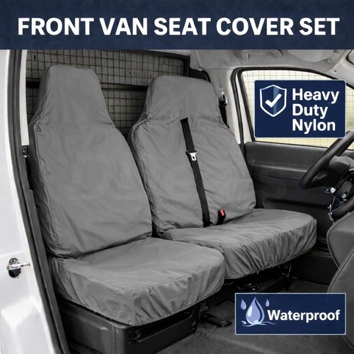Van seat covers - grey, 2+1