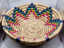 Woven Seagrass Basket Raffia