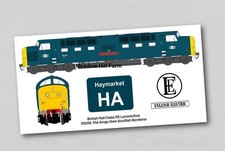 British Rail Class 55 Deltic Fridge Magnet 55010 BR Blue Diesel Locomotive