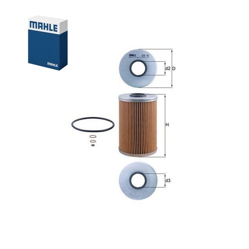 Mahle engine oil filter - engine,
