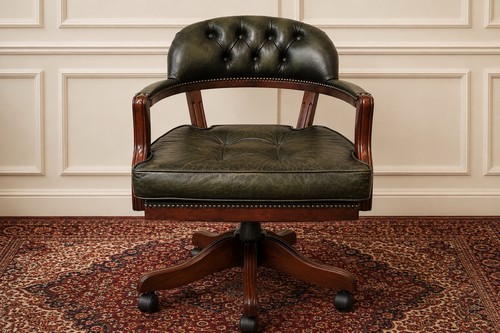 Vintage court swivel desk - court,