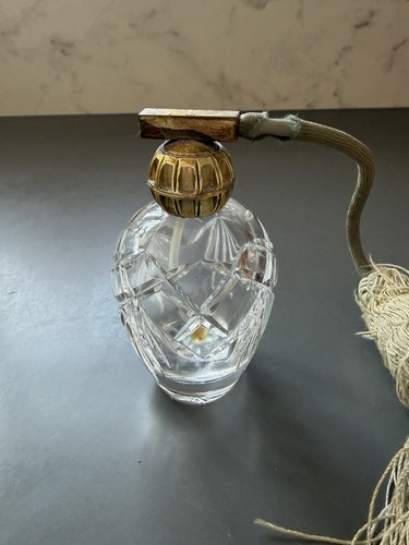 Vintage cut glass - cut,