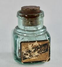 ANTIQUE 19th CENTURY VICTORIAN INKWELL BOTTLES - LOTS TO CHOOSE FROM