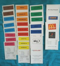 INDIVIDUAL PREMIER LEAGUE MONOPOLY PROPERTY CARDS 2000 EDITION SEE DROP DOWN 
