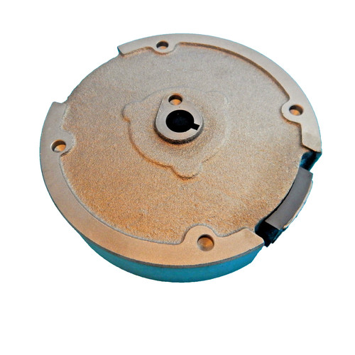 Cast iron flywheel with - flywheel, magnet