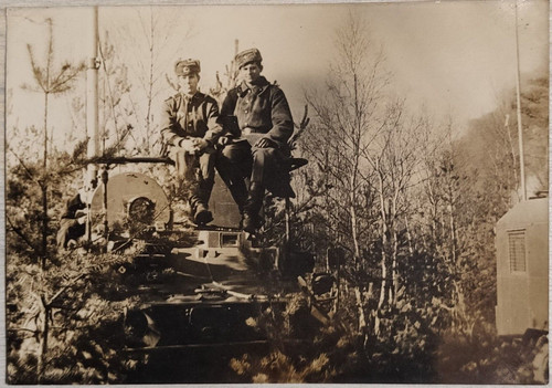 Two soldiers soviet army - of,