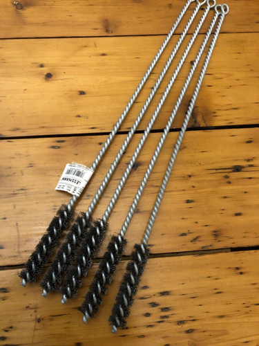 Steel wire tube brush - steel, 18.5mm