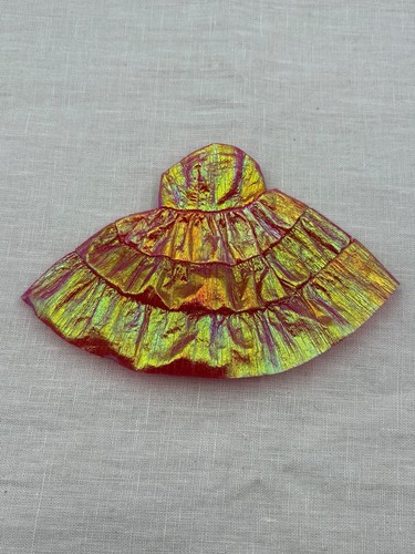 Vintage iridescent ruffles - vintage,