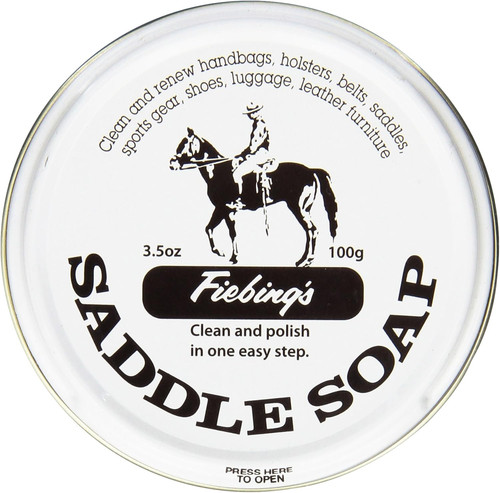 Fiebing white saddle - fiebing's,
