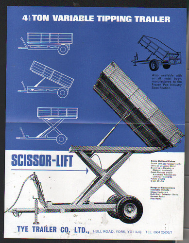 Tye tydraulic scissor lift - tye,