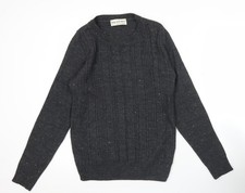 Stag and Hart Mens Grey Cable