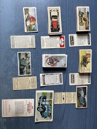 Cigarette cards job - cigarette, lot