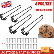 4PCS Folding Table Legs Metal