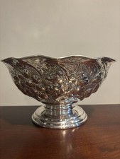 Medium Silver Plate Hammered