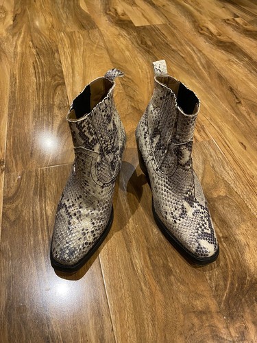 Whistles all leather snake - leather,