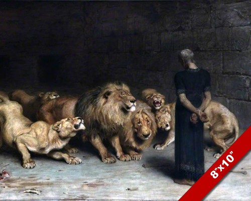 Daniel among the lions den - daniel,