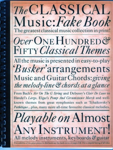 The classical music fake book - the,