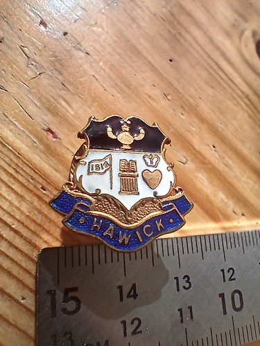 Vintage hawick coat arms - coat, of