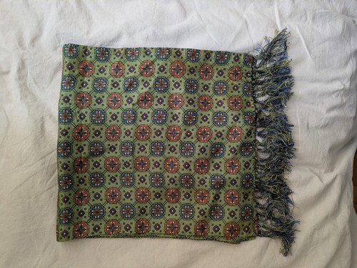 Man vintage scarf - man's,