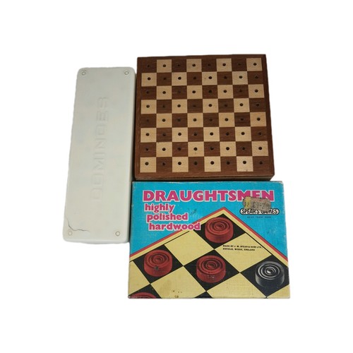 Vintage travel games - travel, wooden